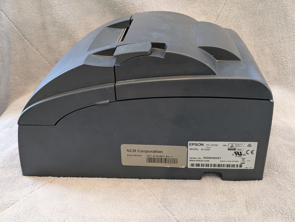 Epson TM-U220B M188B Thermal Receipt Printer Network Ethernet Auto-Cutter