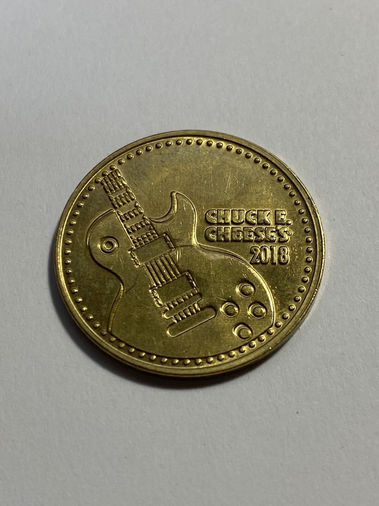 Chuck E. Cheese 2018 Token - Short Printed & HTF