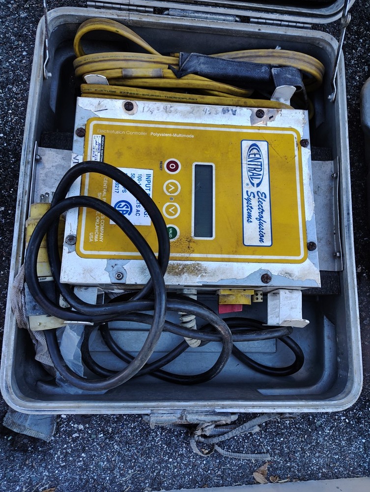 Central Plastics Electrofusion Processor / Poly Pipe Welding Machine