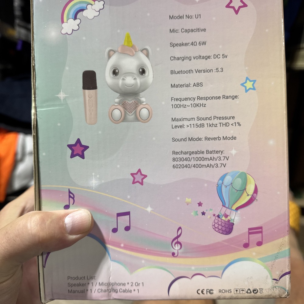 Wernnsaai Wireless Karaoke Microphone Kit
