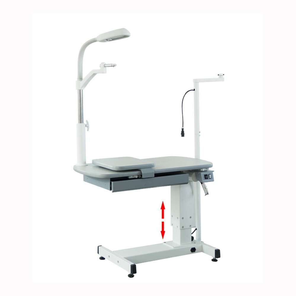 110V Automatic Optometrist Combination Eyeglass Test Table with Standing Pole