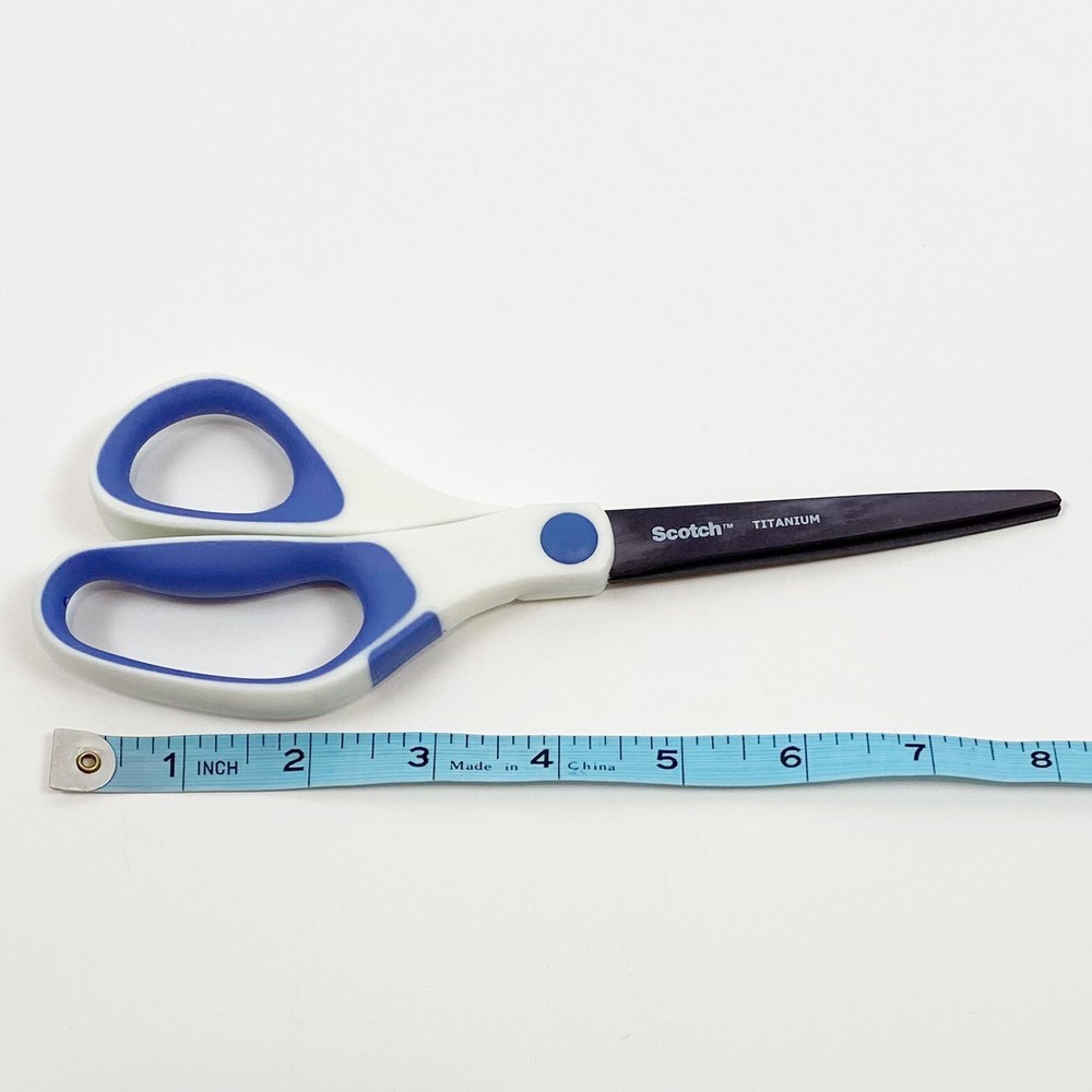 Scotch Scissors Precision Ultra Edge Titanium Shears Assorted Colors 8” 1 count