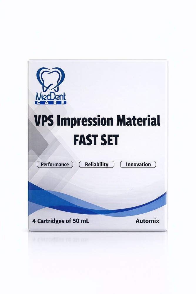 Dental Impression Material Bite Registration Fast Set VPS 4X50ml Cartridges