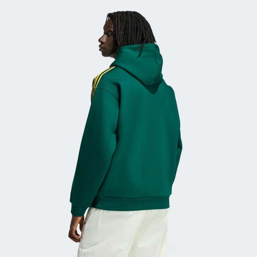 adidas men TIPPED STRIPES HOODIE