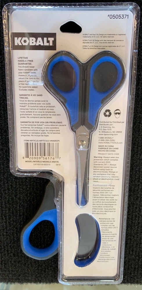 Kobalt 2-Piece Stainless Steel Scissors Set