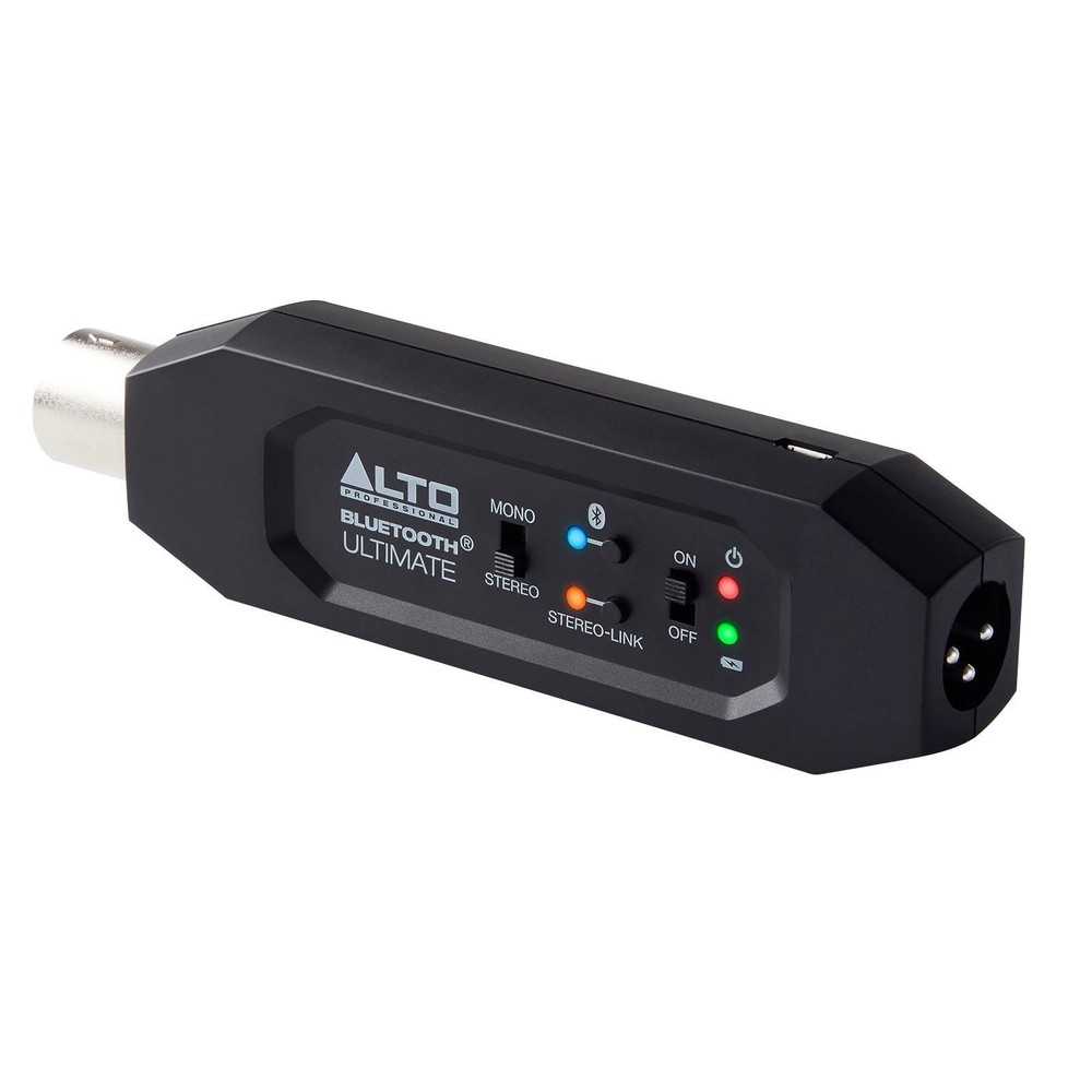 Alto Professional Bluetooth Ultimate XLR Stereo Bluetooth Audio Receiver Adap...