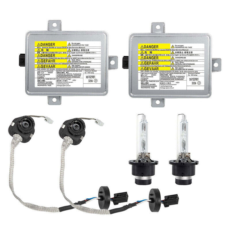 2 Set HID Xenon Headlight Ballast + Igniter + Bulb For 2004-2005 Acura TSX 2.4L