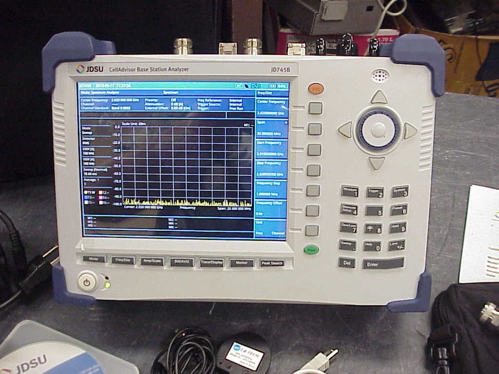 JDSU CellAdvisor Base Station Analyzer JD745B with RFoFiber analyzer [CPRI]