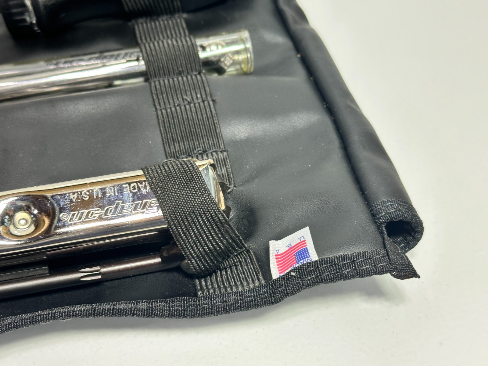 Harley Davidson Snap-On Tools USA SSX2028 Tool Screwdriver Kit Leather Pouch Bag