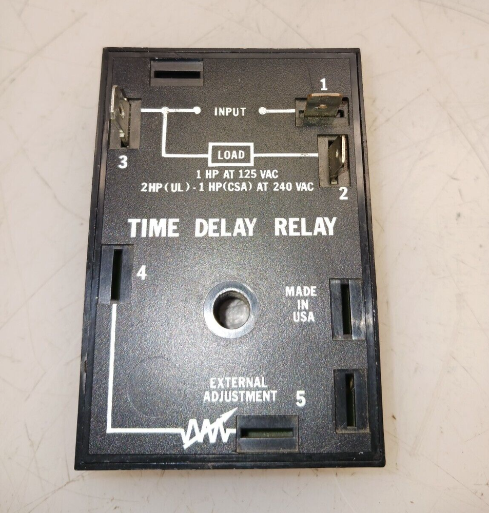SSAC HRDM4160S SOLID STATE 120 VAC TIME DELAY RELAY 60 SECONDS
