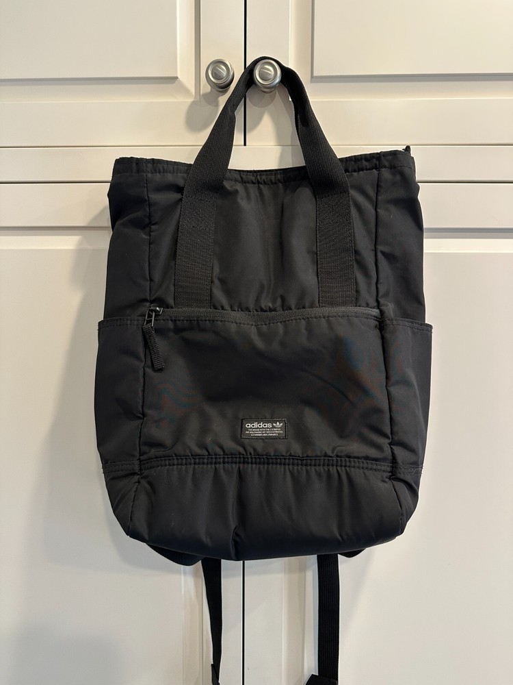 Adidas Utility Tote Backpack Black Excellent condition