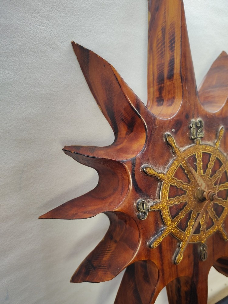 wooden clock faces vintage