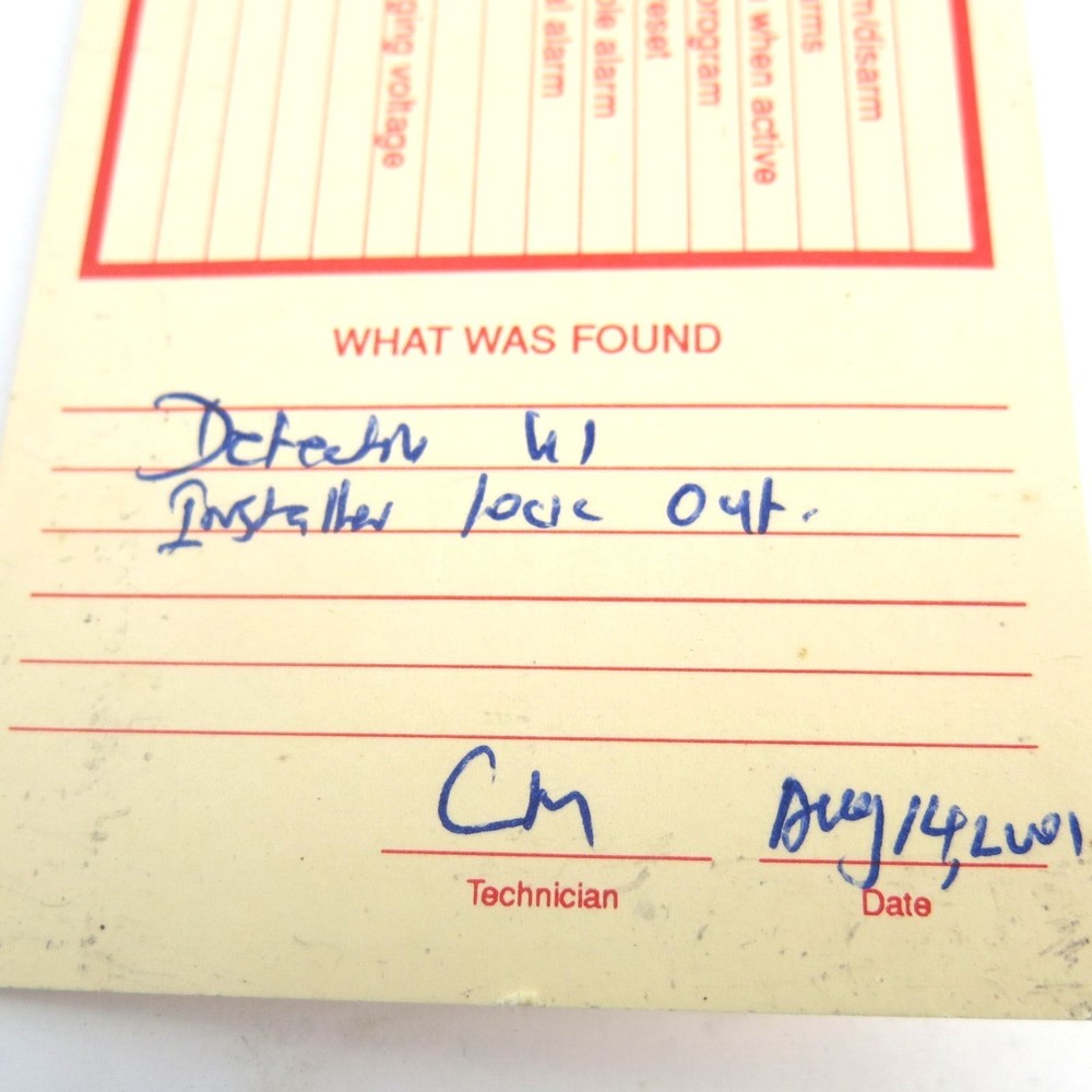 DCS Digital Security System PC2550 Alarm System Board Only Untested