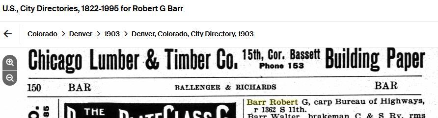 0227----1906 Robert G. Barr - Civil War Vet 21st Kentucky Inf suicide in Denver