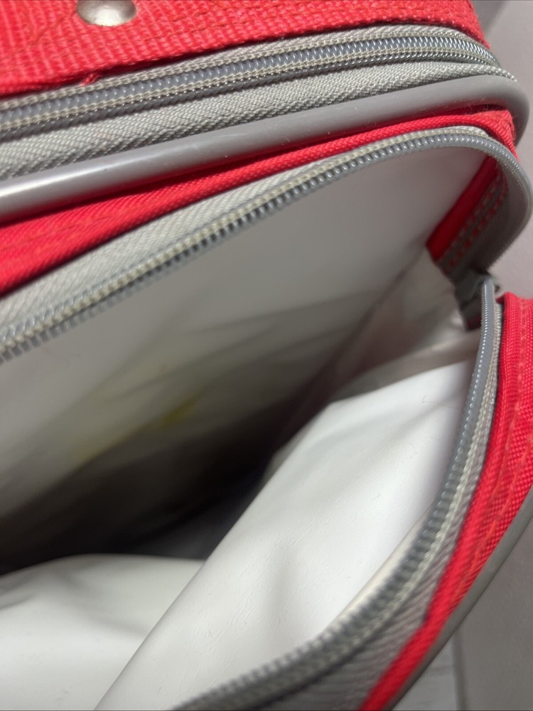 Snap On Tools Lunch Box Storage Carry Case Bag Rigid Frame Strap / Handle - EUC