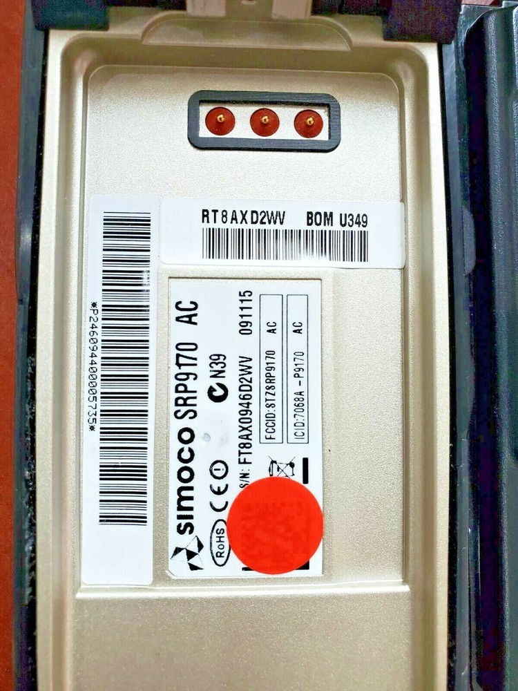 Simoco P25 SRP9170 XMode VHF Portable