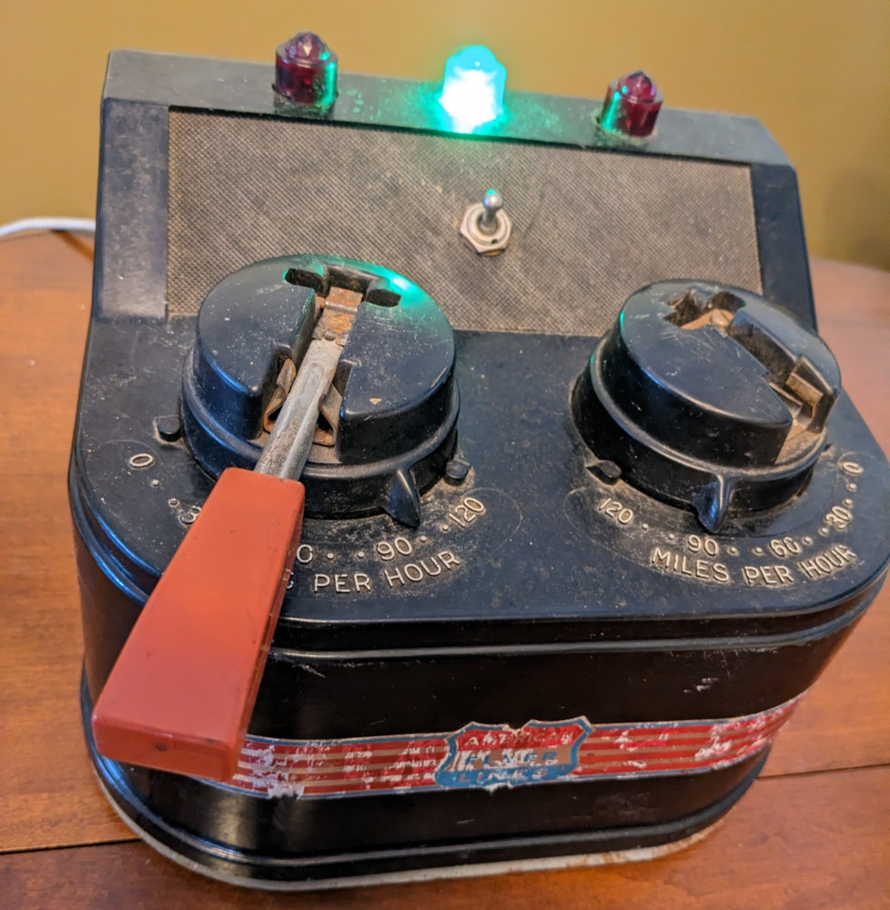 A C Gilbert American Flyer 18B 175W Transformer Twin Power Controller