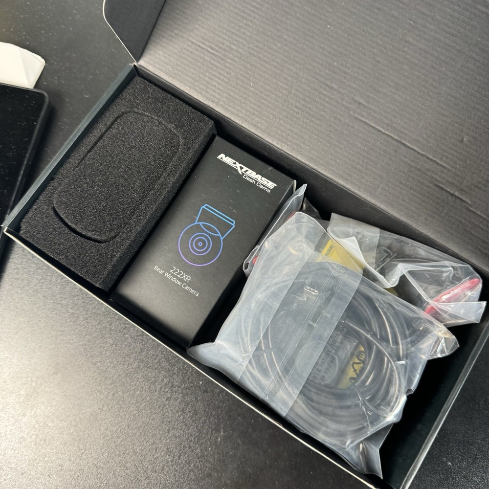 Nextbase 222XR Dash Camera + Rear Cam Bundle Open Box