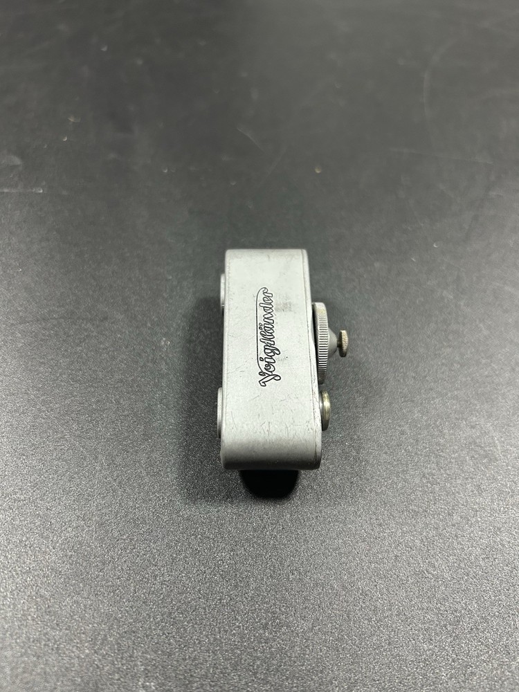 Voigtlander Rangefinder Shoe Mount Accessory Finder Unit w/ Case Untested
