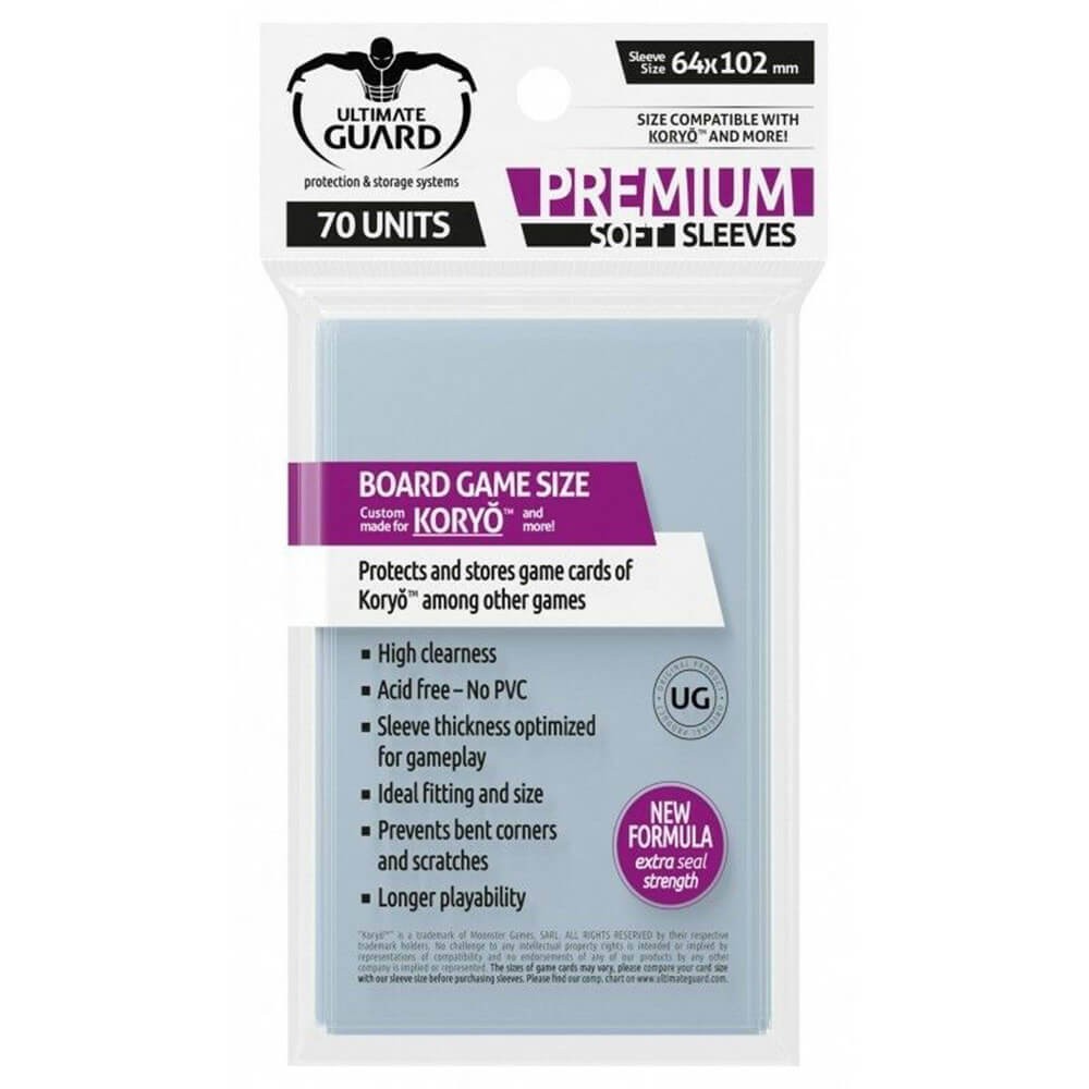 Ultimate Guard Premium High Clearness Extra Durable Board Game Soft Sleeves