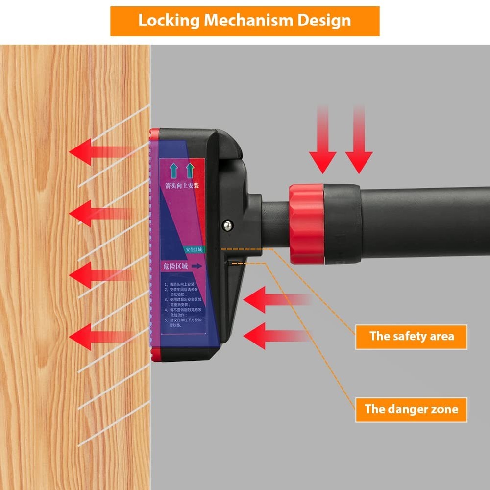 Pull Up Bar, Adjustable Strength Training Bars Without Screw, Adjustable Widt...