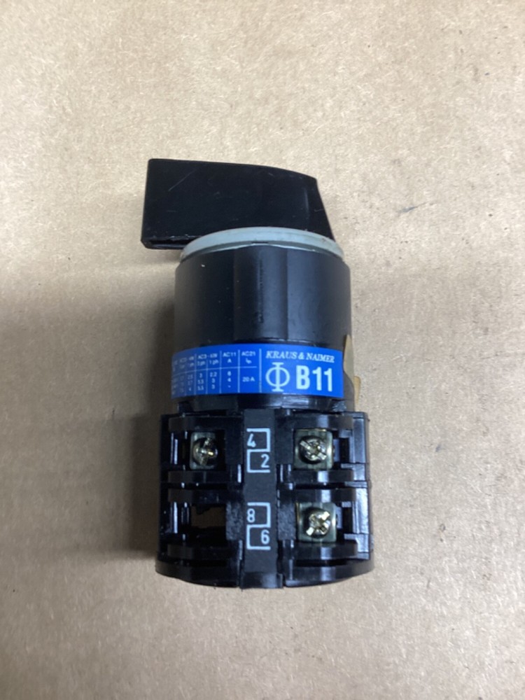 Kraus & Naimer B11 Assembled Rotary Switch #4011M79