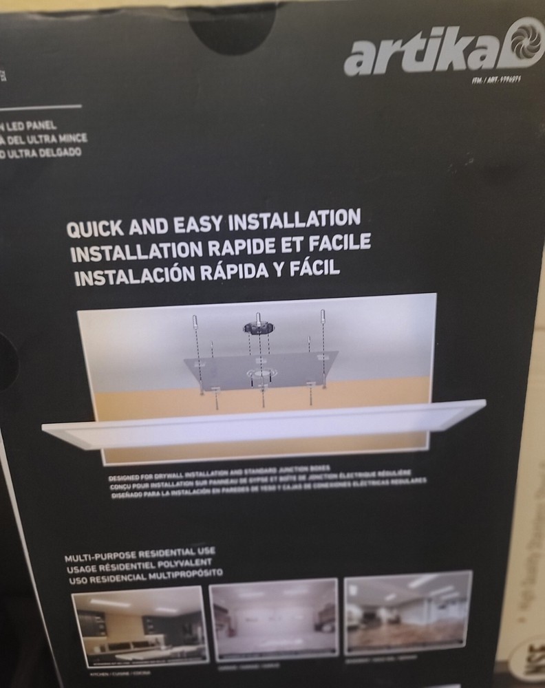 ARTIKA SUNRAY ULTRA THIN LED LIGHT PANEL WITH 3 TUNABLE COLORS.