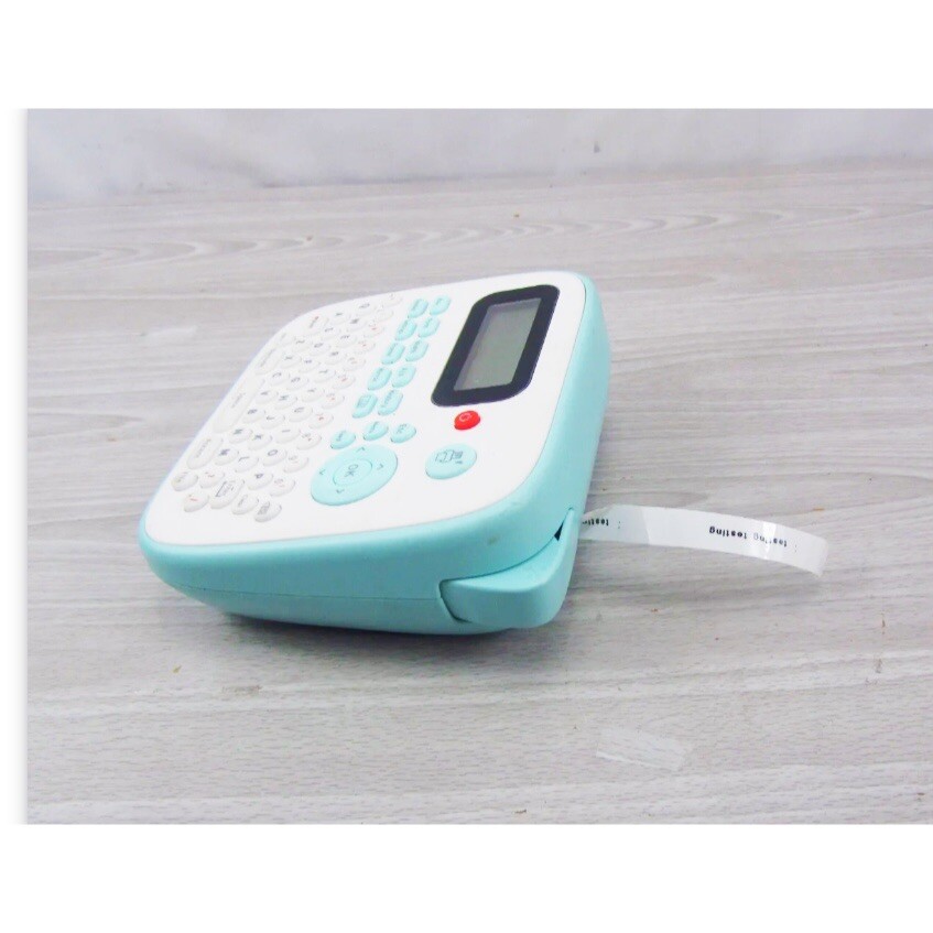 RoHS Pink Desktop Label Maker Machine Printer Model D2105 Tested and ready NICE