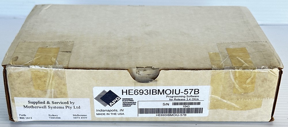 Horner HE693IBMOIU-57B Programming Software *NEW*