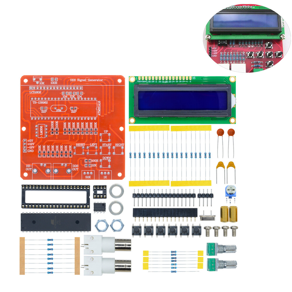 DDS Function Signal Generator Module Sine Square Sawtooth Triangle Wave DIY Kit