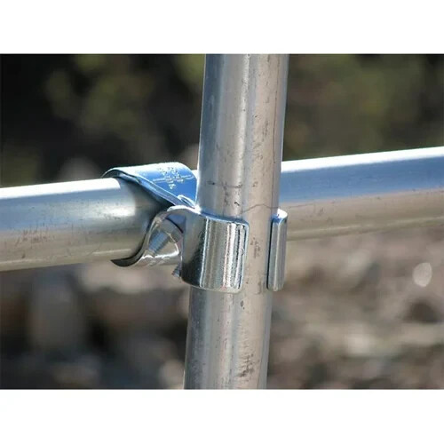 90 Proof Corral Panel Pole Clamp-connect horizontal post to vertical post
