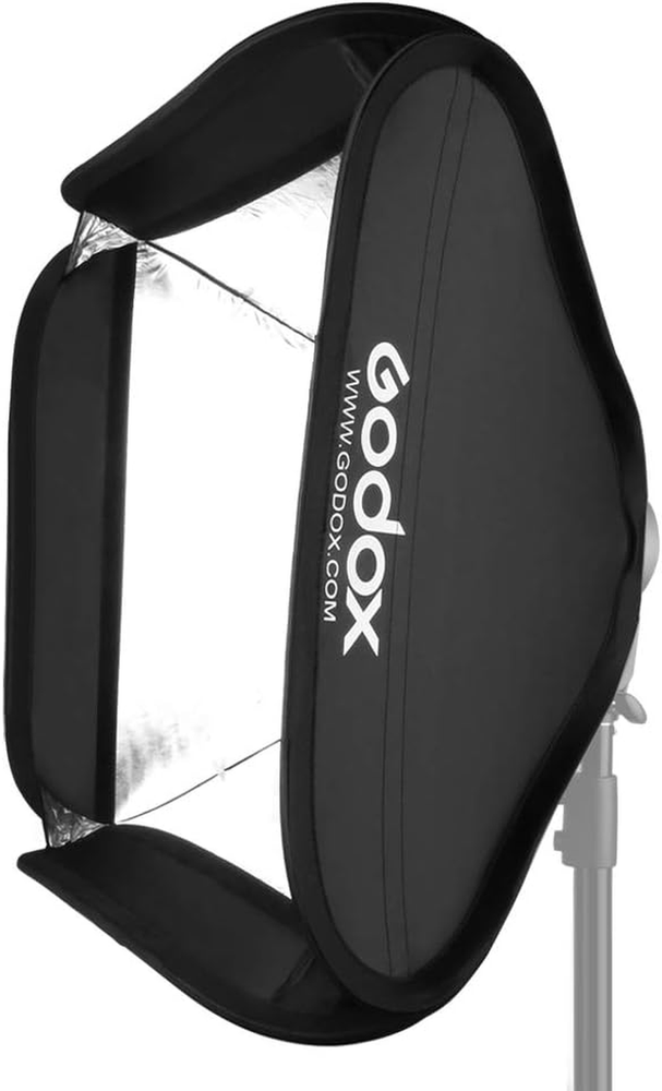 Godox Softbox 32x32 80CMx80CM Fast-Setup Foldable Bowens Mount Softbox for