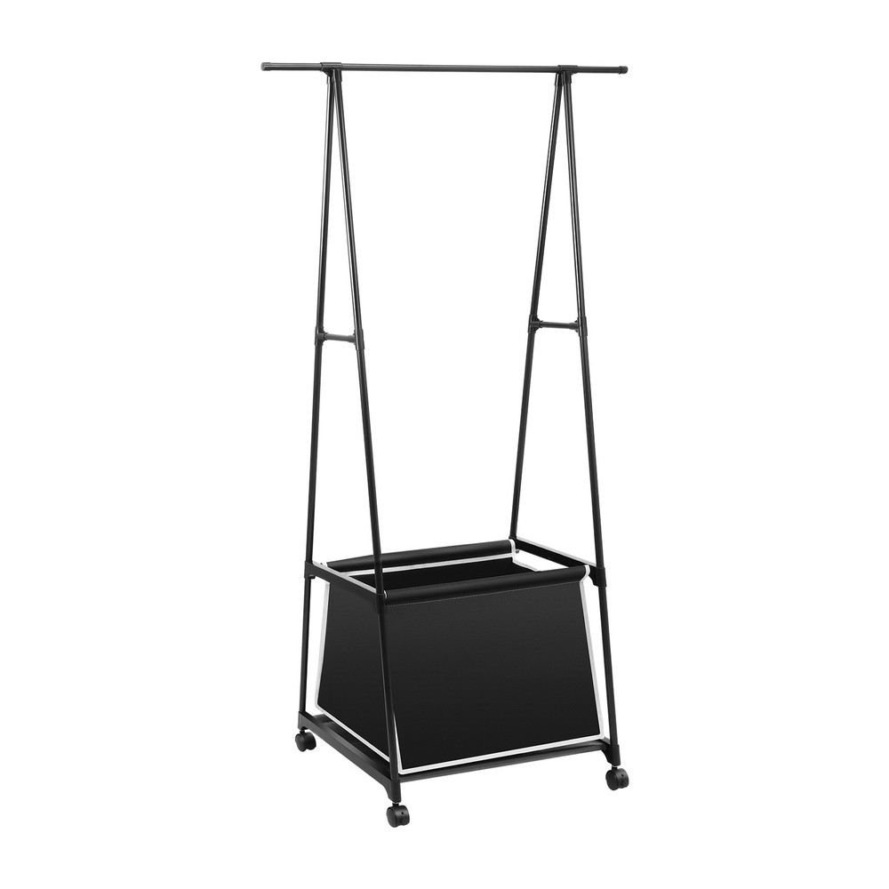 Clothes Rack With Laundry Basket Rolling Coat Rack Clothes Rack With Wheels