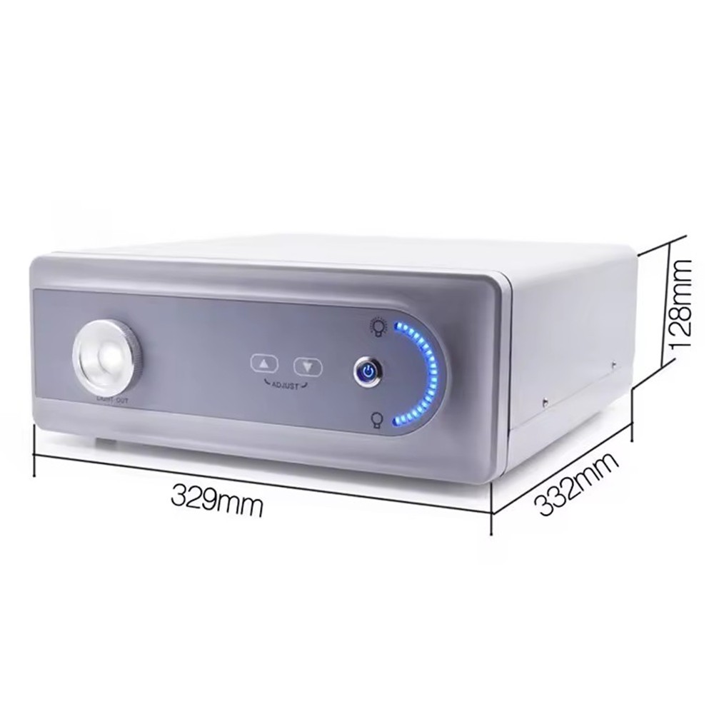 150W LED Medical Cold Light Source with Touch Switch for Endoscope Microscope