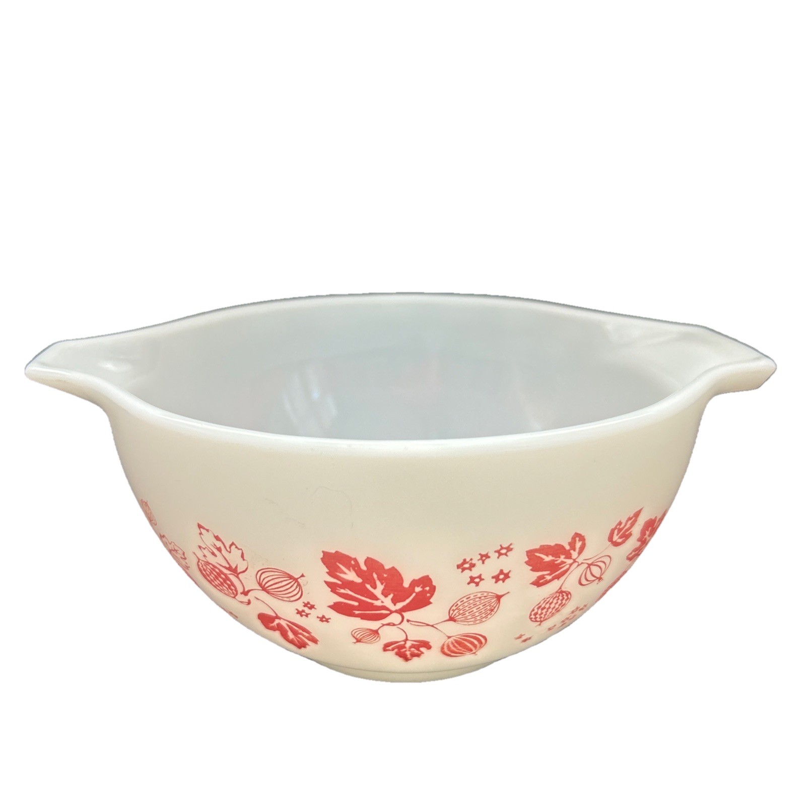 VINTAGE PYREX # 441 PINK GOOSEBERRY SMALL CINDRELLA MIXING BOWL 1.5 PINT FreeShi