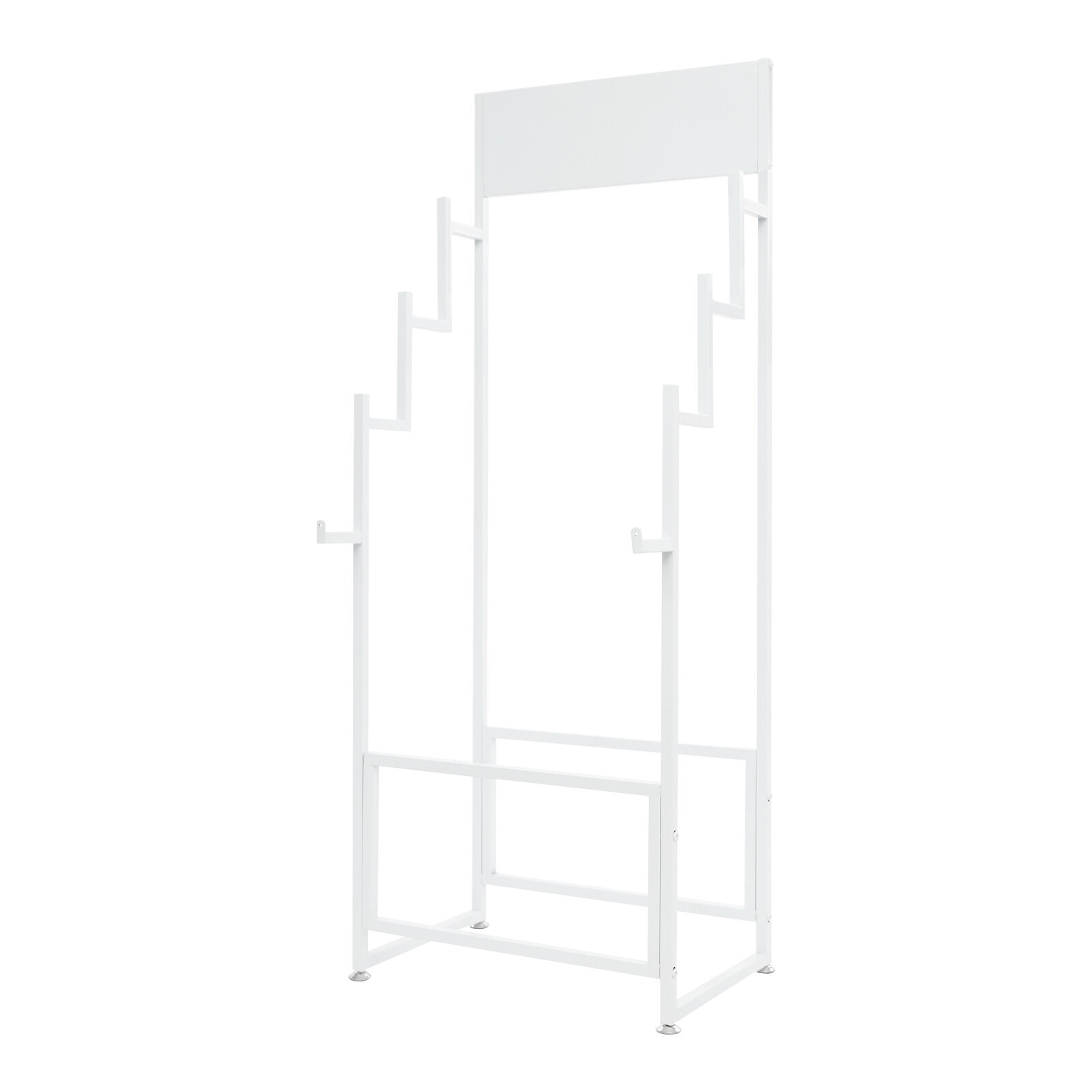 Floor Standing Carpet Display Stand Commercial Organizer Holder f/Displaying Mat