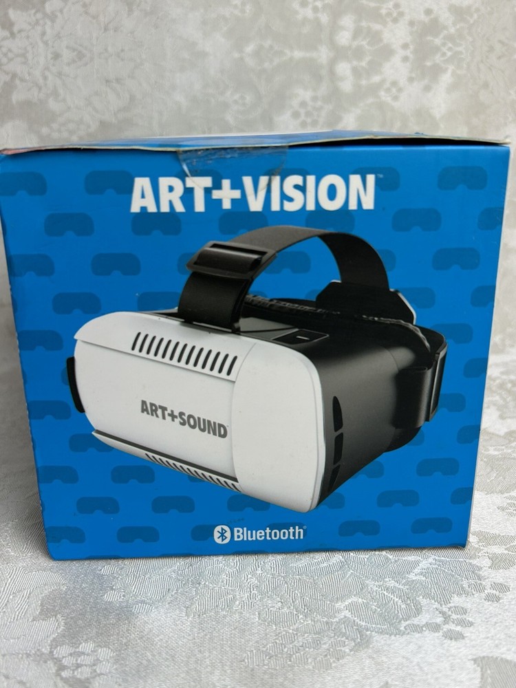 Art+Vision Virtual Reality Headset Bluetooth With Bluetooth Remote Smart Phones