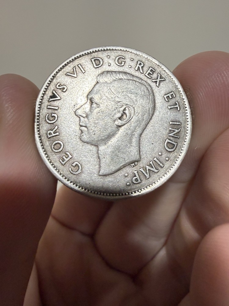 1941 Canada 50 Cents Half Dollar Circulated