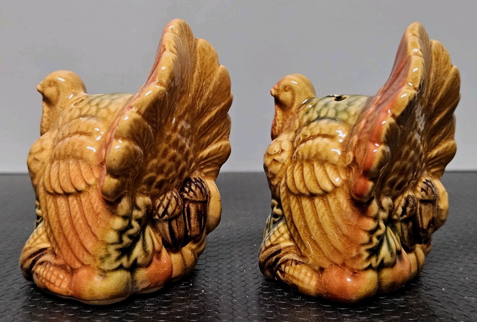 Thanksgiving Turkey Salt And Pepper Shakers Set- Home Accents