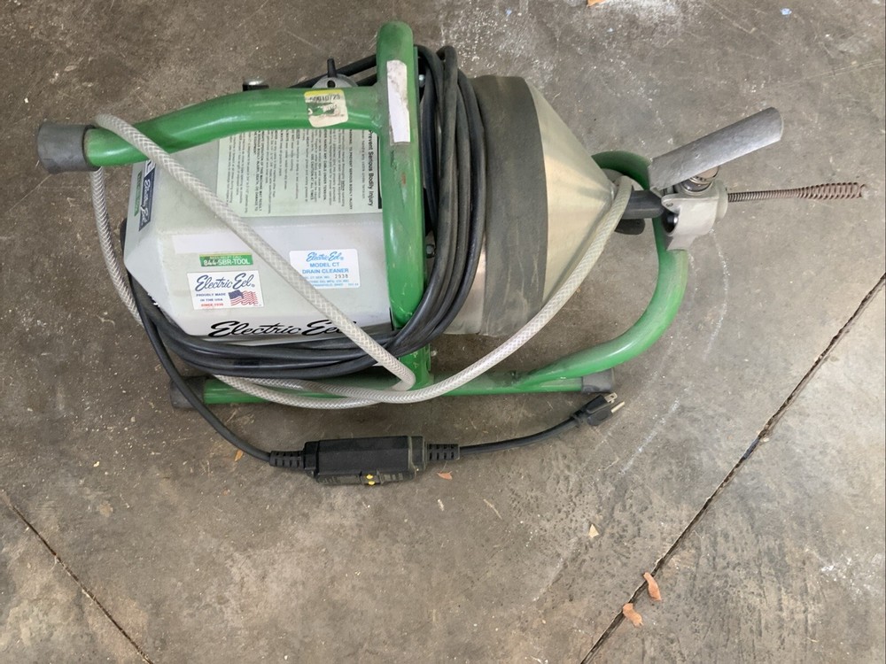Electric Eel Model CT Drain Cleaner with 35ft snake