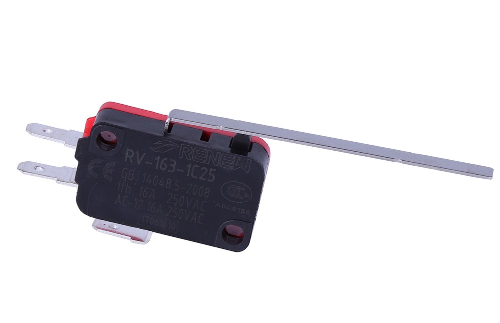 5pcs RV-163-1C25 Micro Switch Push Button Limit Switch Long Hinge Lever Type