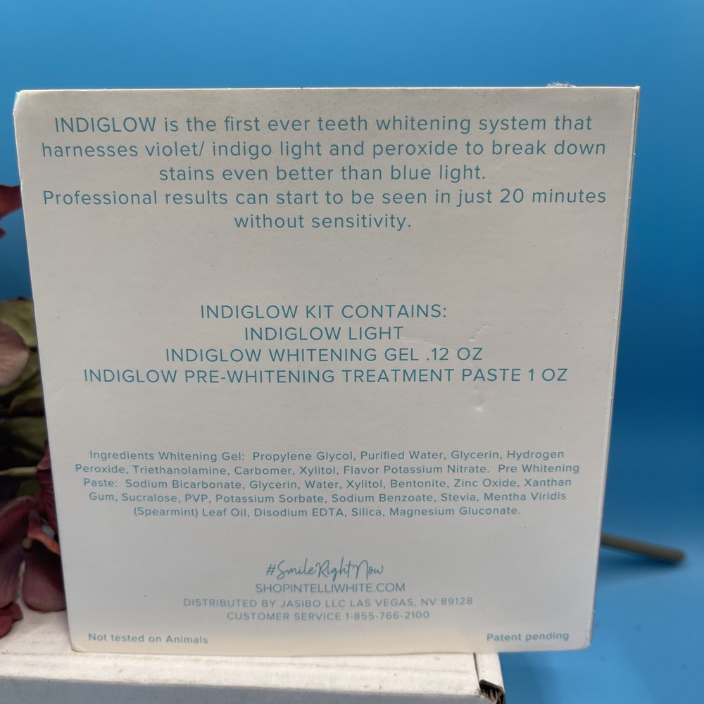 New IntelliWHiTE Indiglow Teeth Whitening Light System