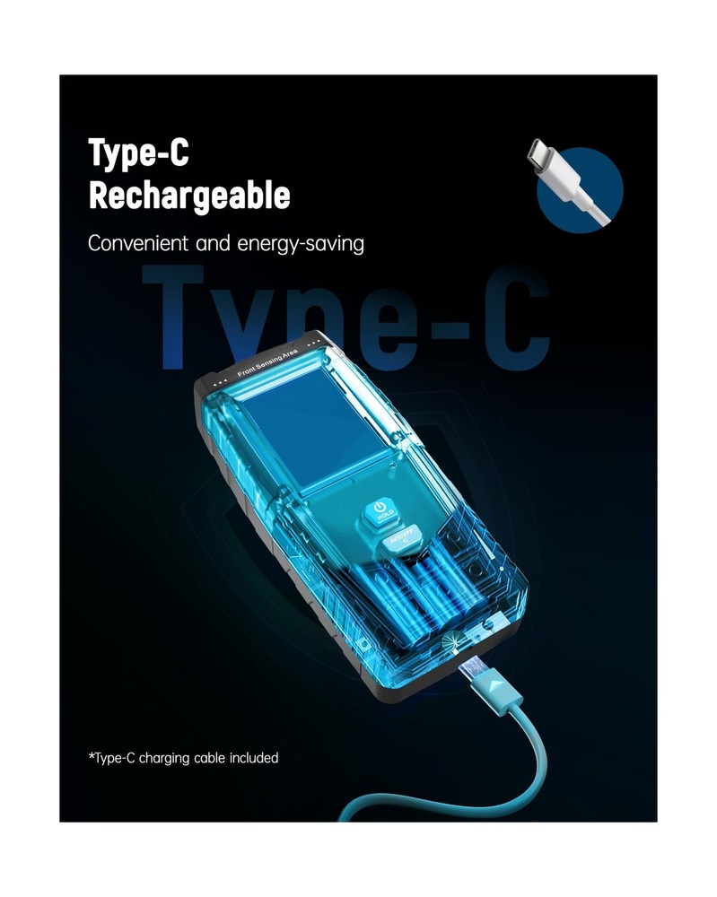 ERICKHILL EMF Meter, Detects Electric and Magnetic Fields, Handheld Digital E...