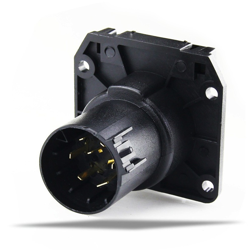 Trailer Socket Adapter 6-24V 7 Pin Power High Quality Socket Connector Accessory