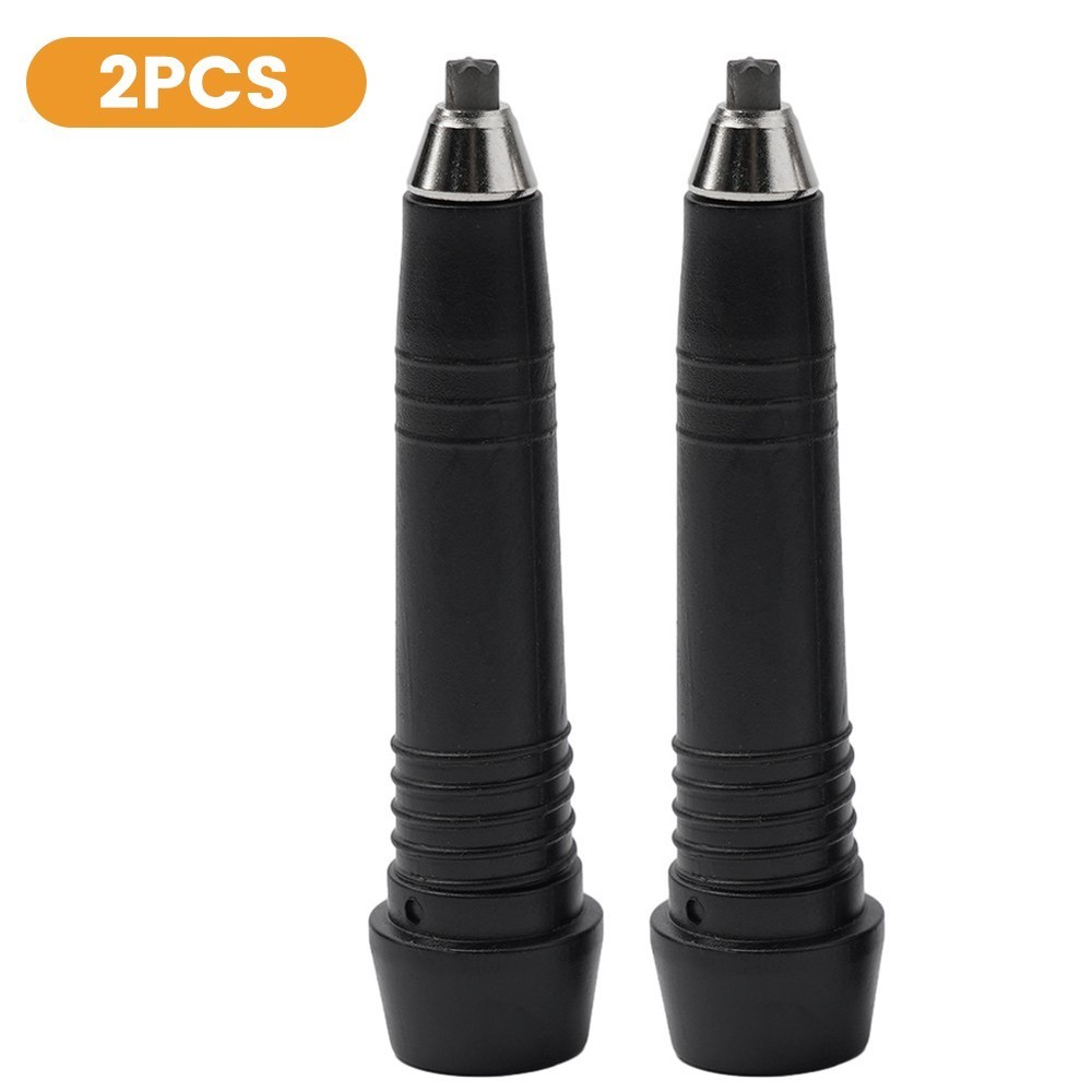 Trekking Pole Tips Weight 2pcs Compact Foldable Hard Plastic Pole Tips