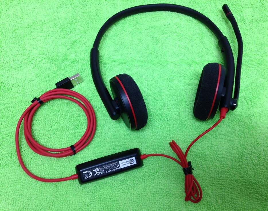 Plantronics C3220 USB-A Binaural Computer Headset