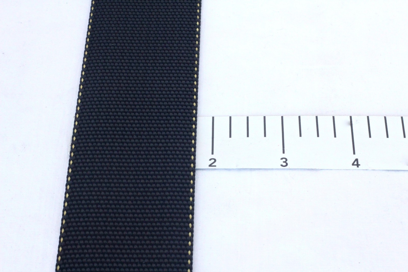 Aviation Seat Belt Webbing BULK - Per Foot - BLACK 1.75" - Safety Restraint NEW