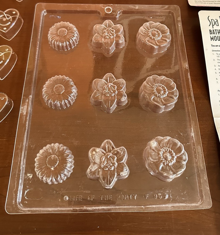 Molds For Soap And Bath Fizzie Making