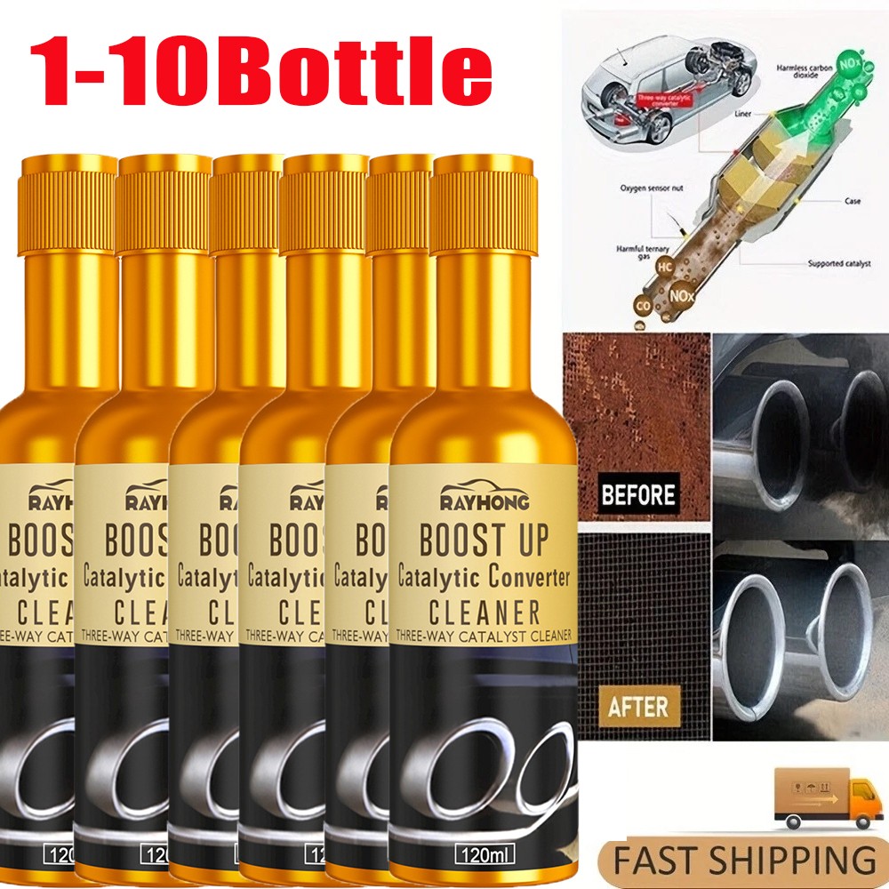 Boost Up Vehicle Engine Catalytic Converter Cleaner Multipurpose Deep Cleaning