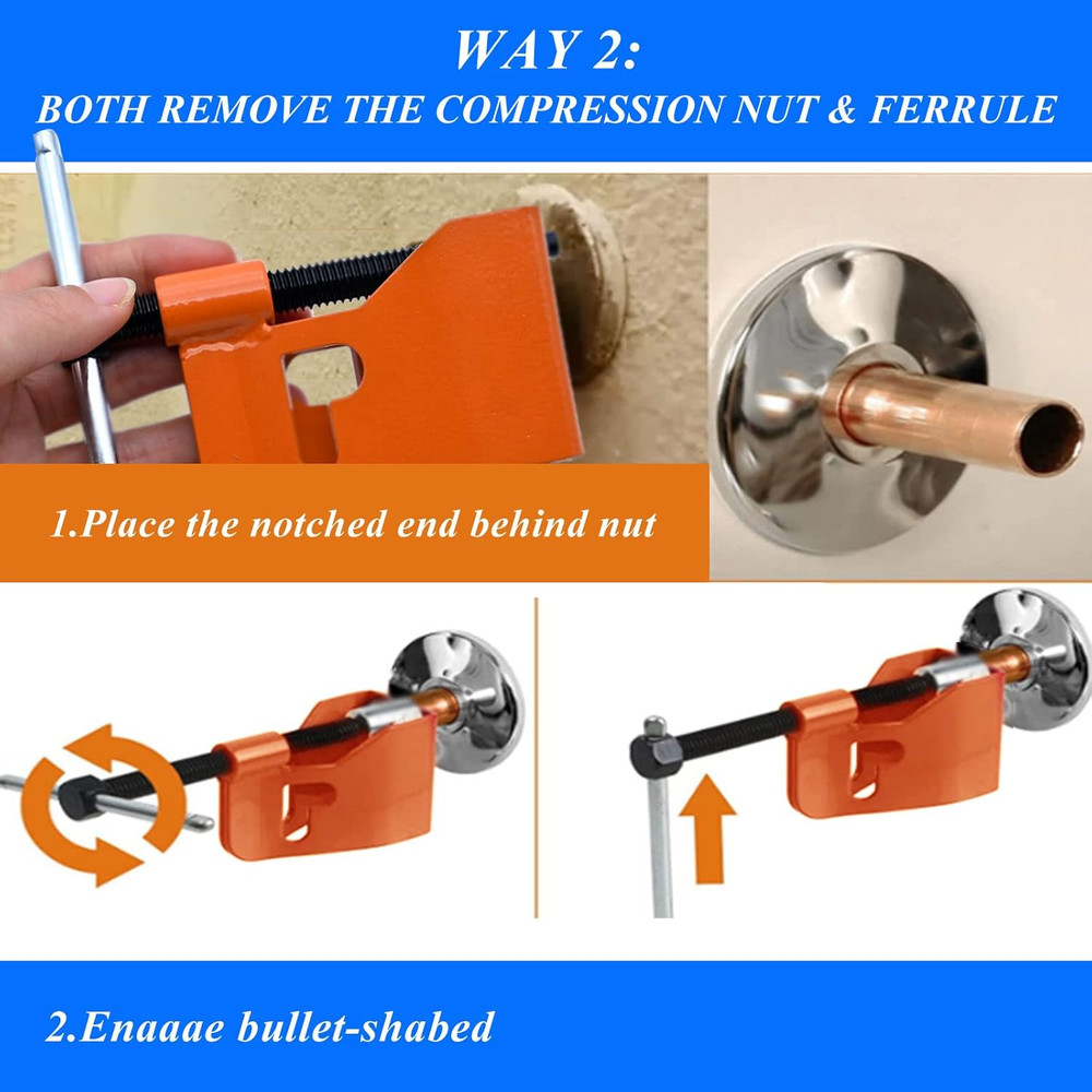 Compression Sleeve Puller Tool Remove Nut and Tube Ferrule (4661) - Ferrule Pull